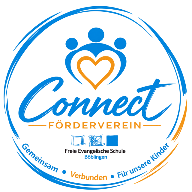 Logo von Connect – Förderverein der Freien Evangelischen Schule Böblingen: Gemeinsam, Verbunden, Für unsere Kinder